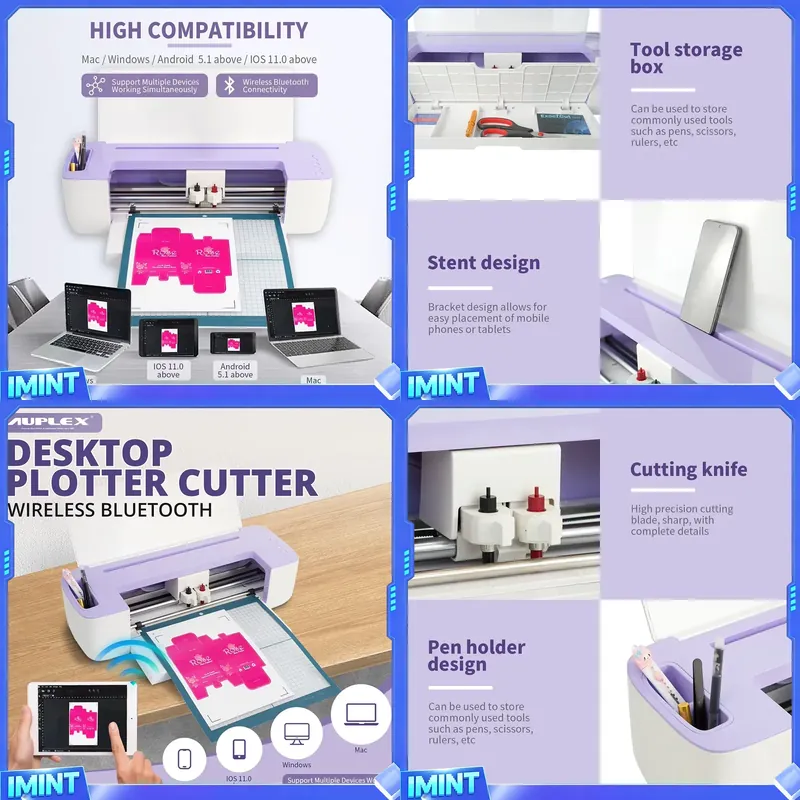 Heat Transfer Vinyl Cutter Plotter - Новый популярный настольный плоттер Auplex для