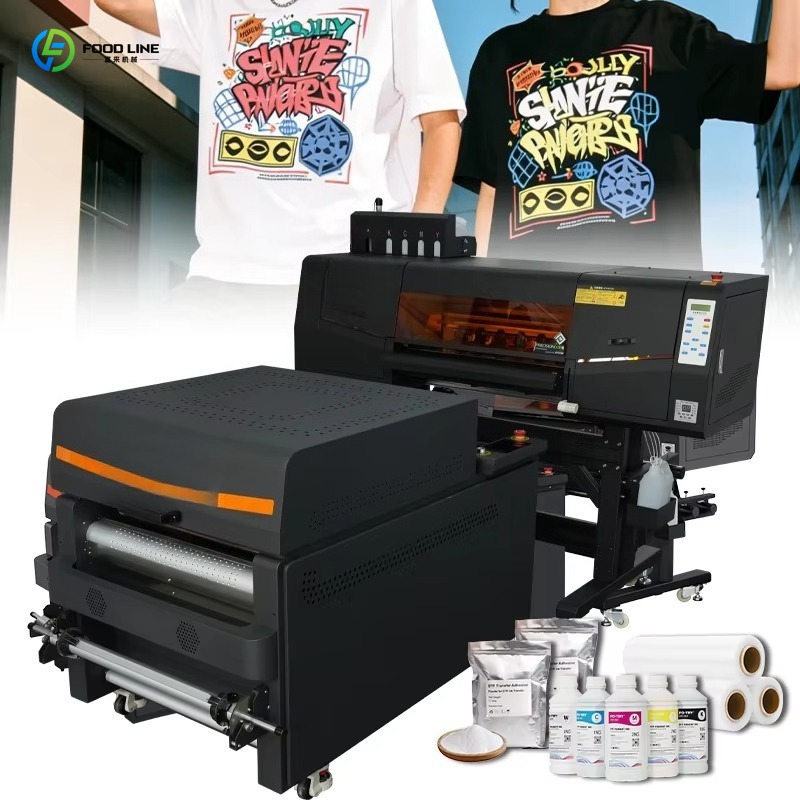Dtf Printer 60Cm With Shaker - Настраиваемый цифровой DTF-принтер I3200 с двумя