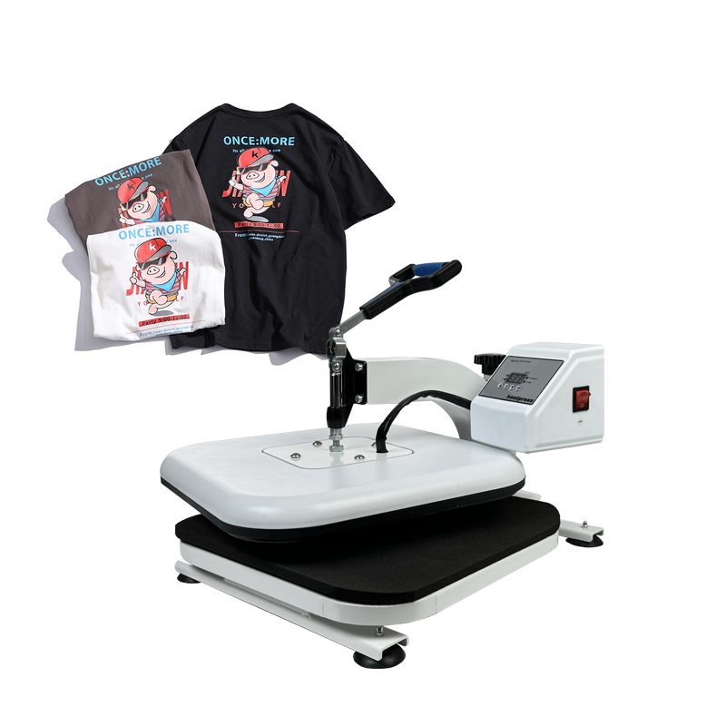 Heat Press Machine 38X38 - 2025 более сильнее, новый продукт, поворотный