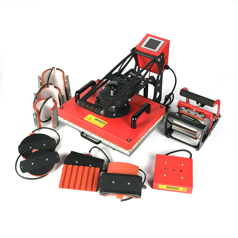 T Shirt Printing Machine 8 In 1 - Многофункциональный термопресс Easysub Combo 8-в-1 для