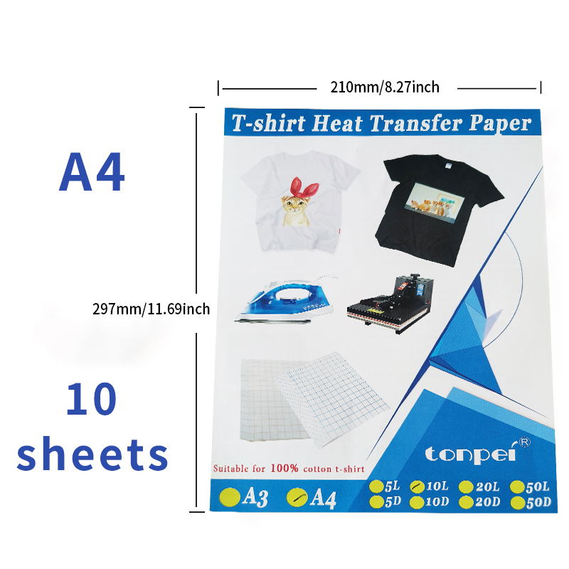 10 листов струйной теплопереда – обзор и цена Sublimation Paper A4 100 Sheets