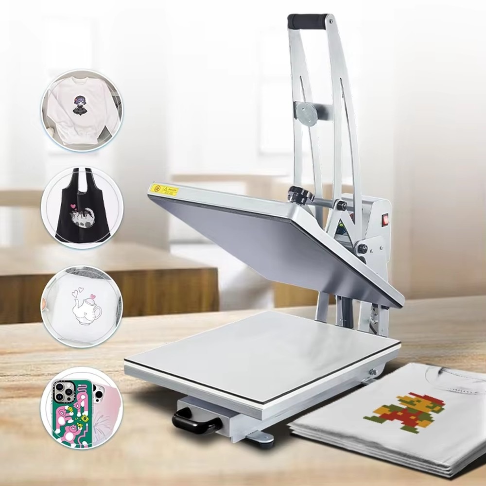 Автоматический термопресс для  – обзор и цена Heat Press Machine 38X38