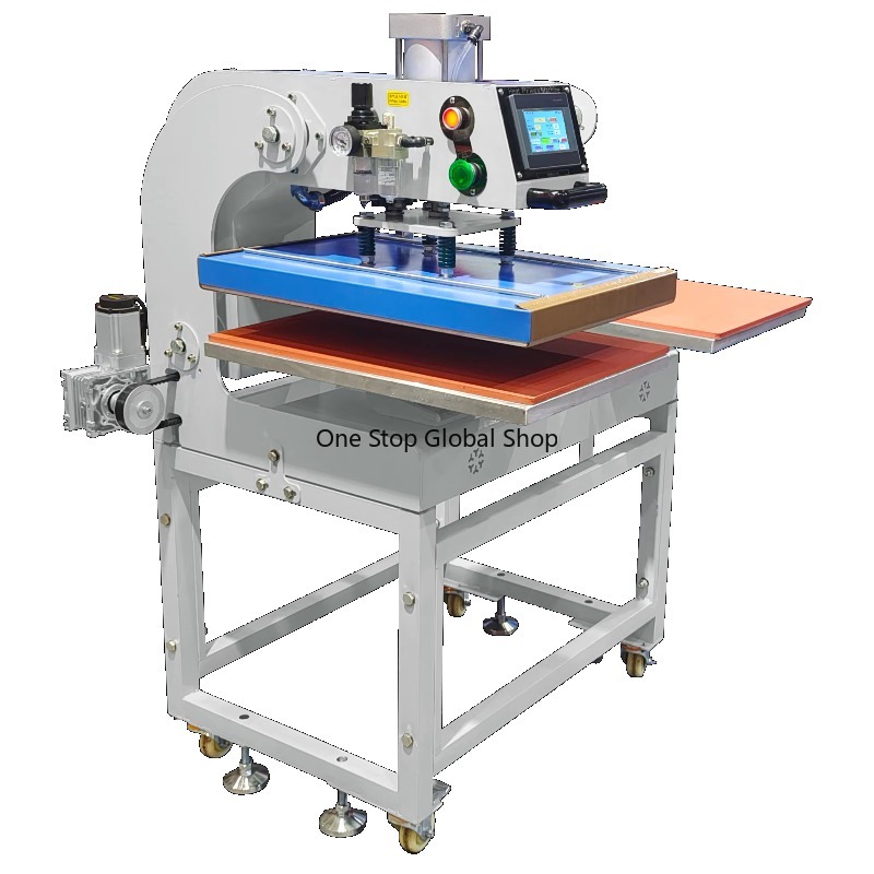 Автоматический пневматический  – обзор и цена Heat Press Machine 38X38