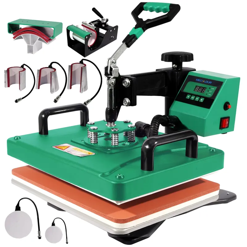 Многофункциональный термопресс – обзор и цена T Shirt Printing Machine 8 In 1