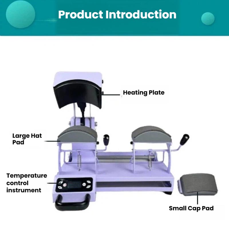 Двухстанционный термопресс для – обзор и цена Cap Heat Press Machine