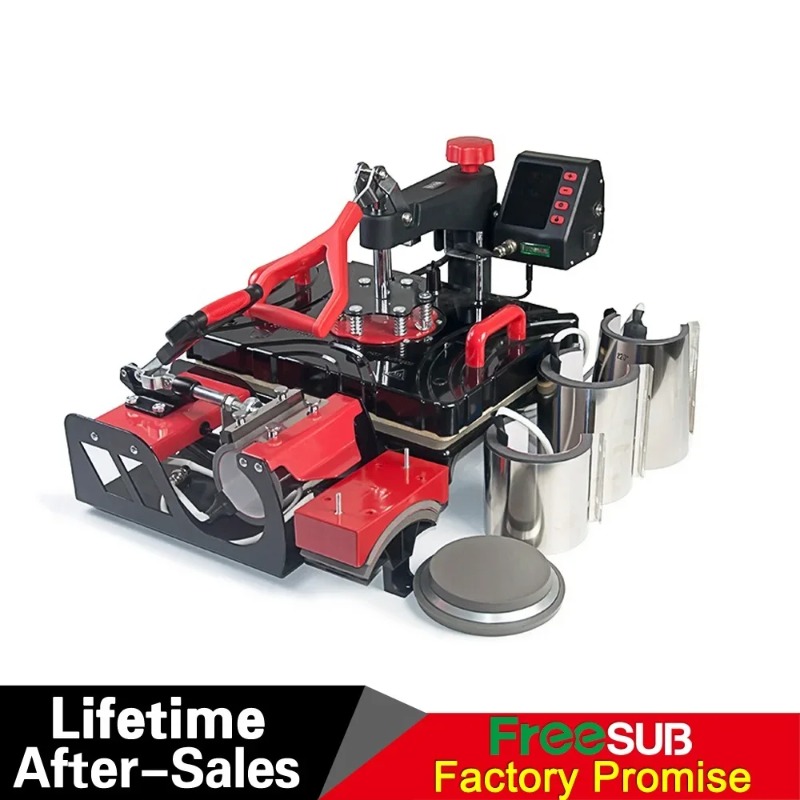 Многофункциональный термопресс – обзор и цена T Shirt Printing Machine 8 In 1