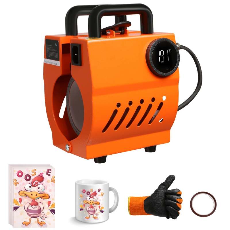 Автоматический ручной сублимац – обзор и цена Mug Press Machine 11Oz