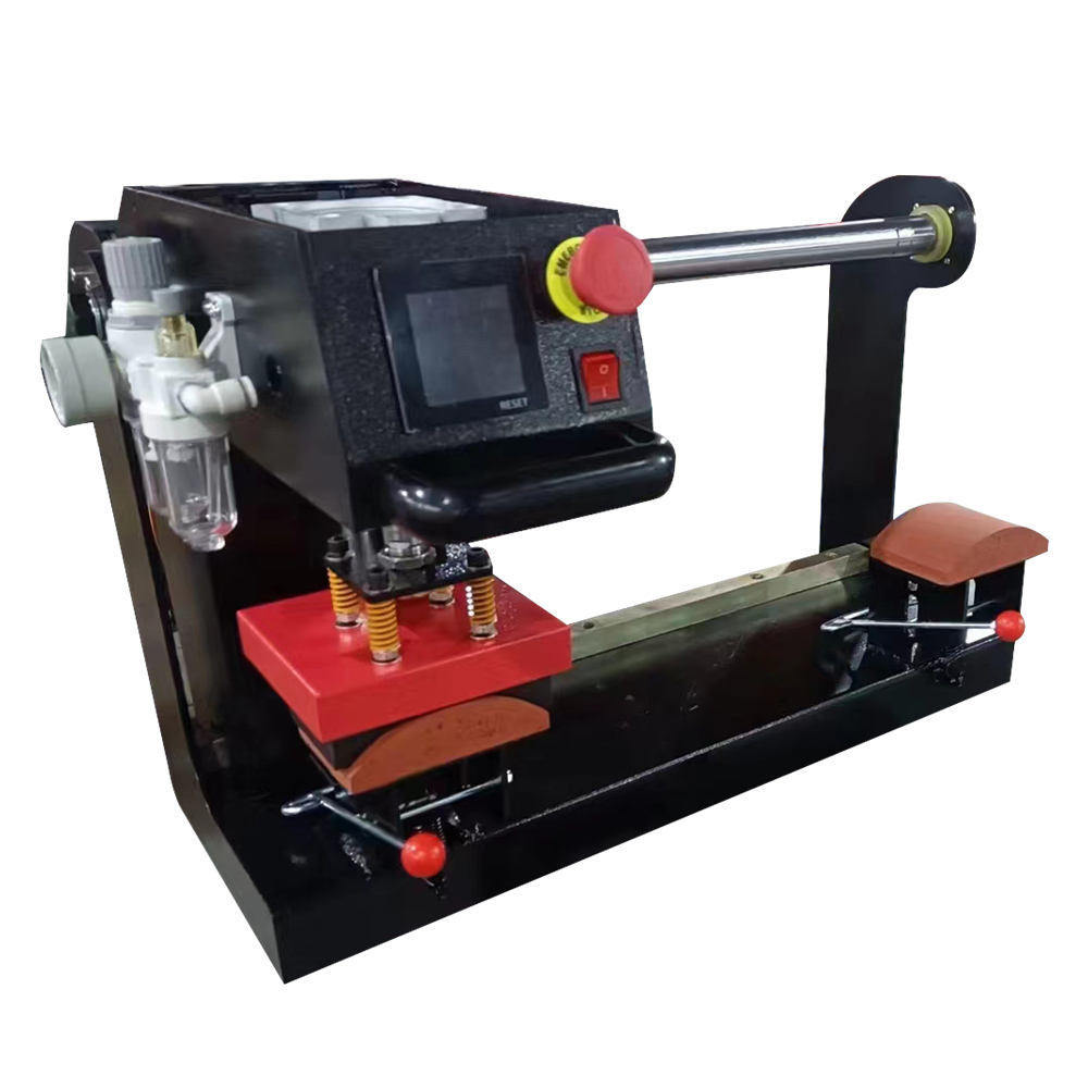 Полуавтоматический пневматичес – обзор и цена Cap Heat Press Machine