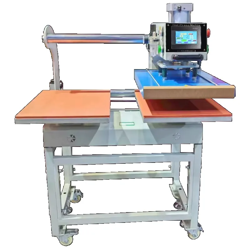 Автоматический пневматический  – обзор и цена Heat Press Machine 38X38
