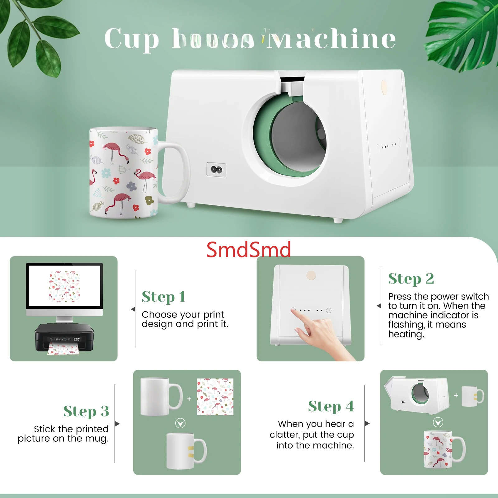 Автоматический термопресс для  – обзор и цена Mug Press Machine 11Oz