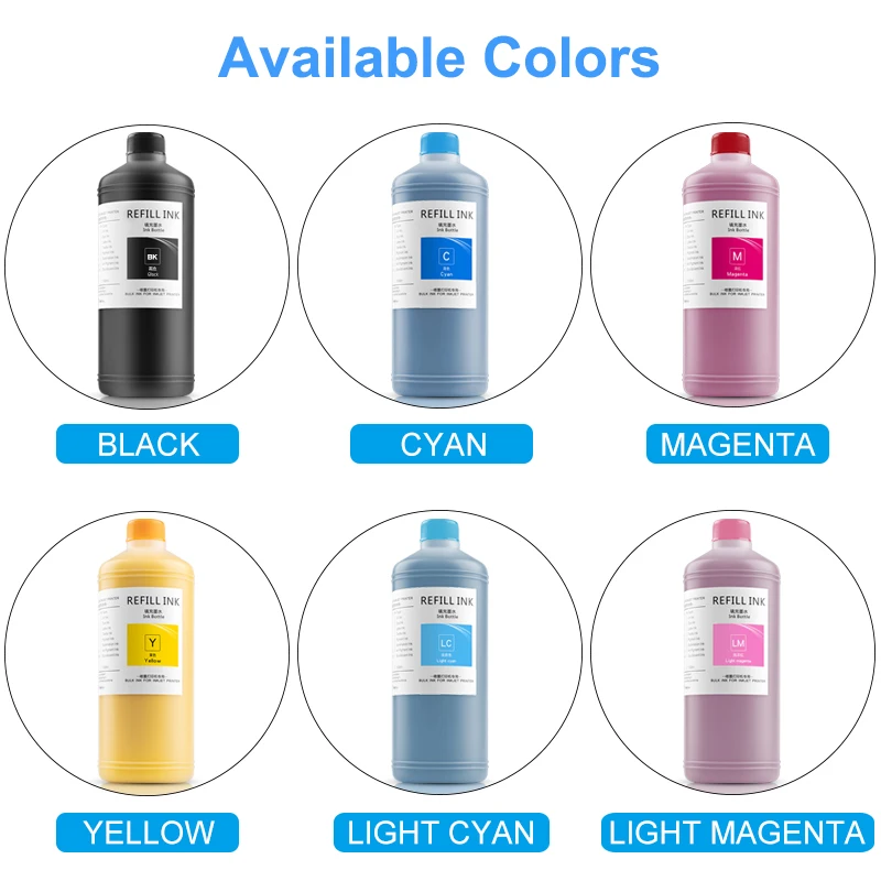 1 л сублимационных чернил для  – обзор и цена Sublimation Ink 1L Refill