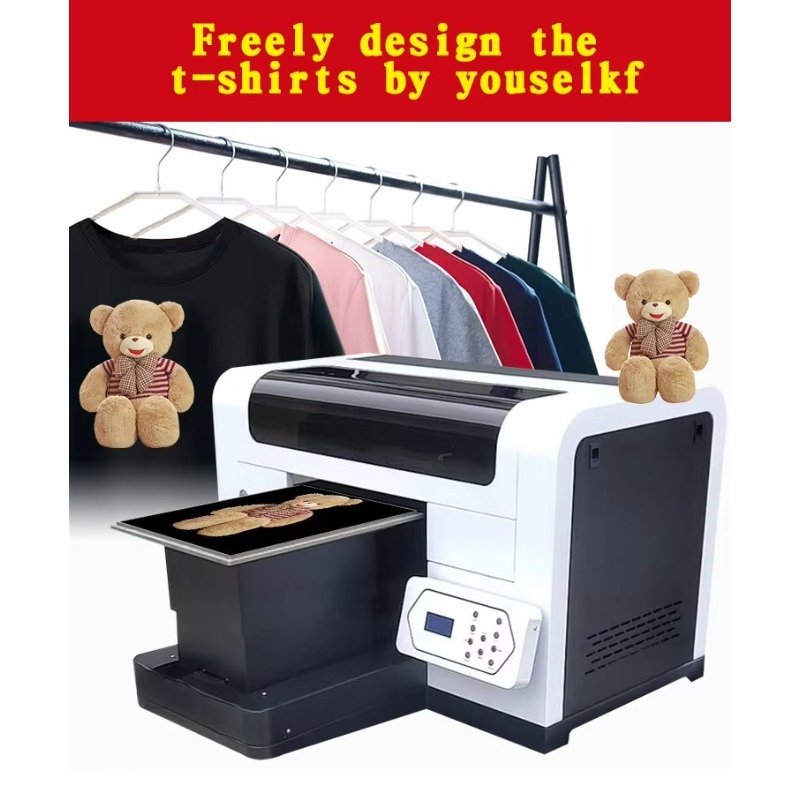 Индивидуальная фабричная печат – обзор и цена Dtg Printer A3 Textile