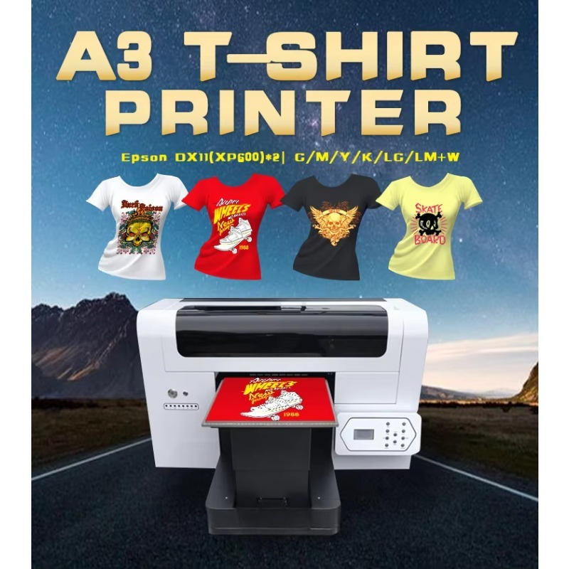 Индивидуальная фабричная печат – обзор и цена Dtg Printer A3 Textile