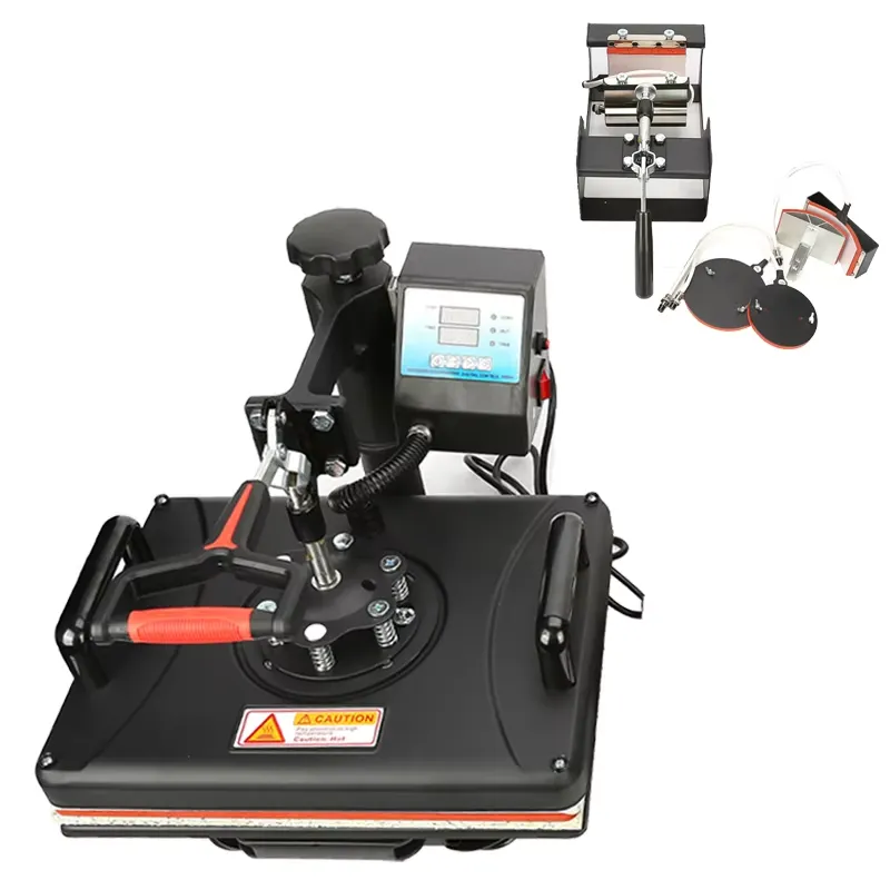 Недорогая комбинированная терм – обзор и цена T Shirt Printing Machine 8 In 1