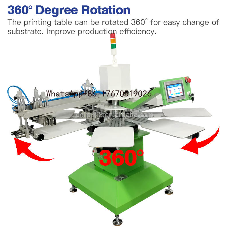 Новый автоматический ротационн – обзор и цена T Shirt Printing Machine 8 In 1